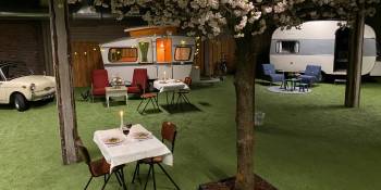 Nederland Amsterdam Outside Inn dineren glamping RonReizen overzicht