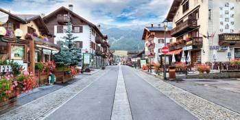 Italie Livigno winter ski RonReizen dorp