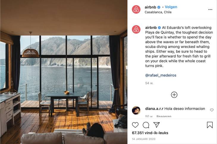 In deze loft kun je je dagen vullen met staren naar de golven. - RonReizen