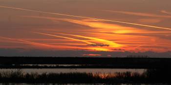 Nederland Marker Wadden 2 Michel Leijen ron reizen sunset