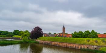Nederland Naarden Vesting RonReizen vestingwal