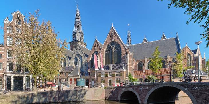 Nederland Amsterdam Oude Kerk Expositie Jolanda Janssen RonReizen Oude Kerk