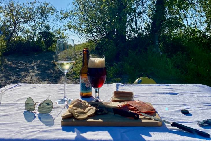 Nederland camper De Camper Club RonReizen borrelplank