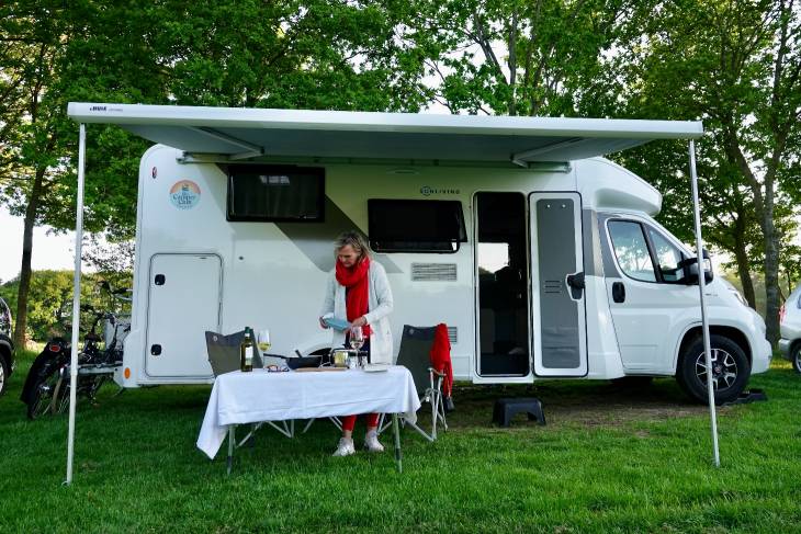 Nederland camper De Camper Club RonReizen diner