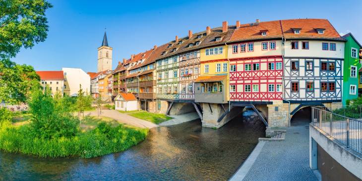 Duitsland lokale cultuur RonReizen Erfurt centrum