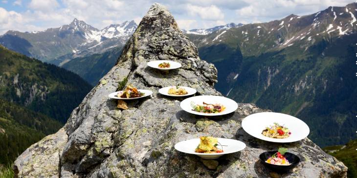 Oostenrijk Culinaire Jacobsweg Ischgl RonReizen gerechtjes