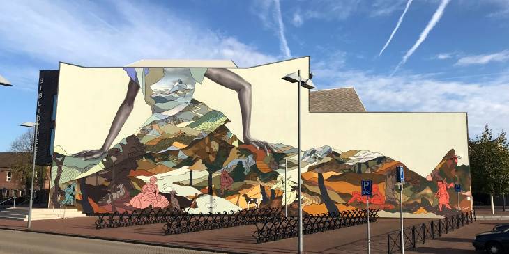 Nederland Amsterdam STRAAT museum kunstenaars live RonReizen NDSM