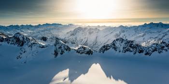 Oostenrijk Sölden wintersport RonReizen.nl sunset