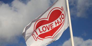 Zweden Hjo Piet Born RonReizen.nl vlag