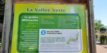 Frankrijk Indre fietsen langs Bert Sitters RonReizen.nl infobord