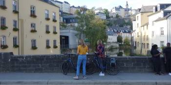 Luxemburg Fietsen Bert Sitters RonReizen Luxemburg stad
