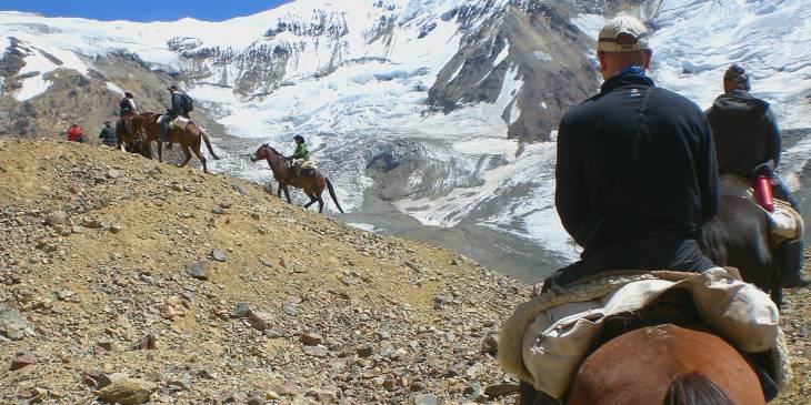 Expeditie in de Andes