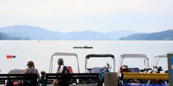 Oostenrijk Karinthië fietsen actief Bert Romani RRTV RonReizen.nl Wörter See