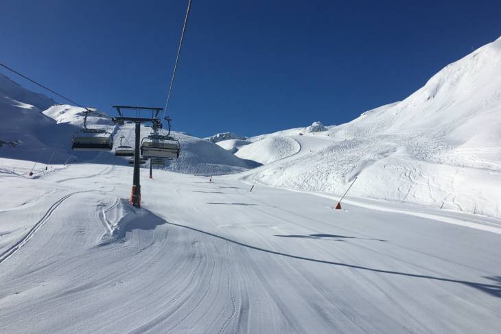 Maagdelijke piste