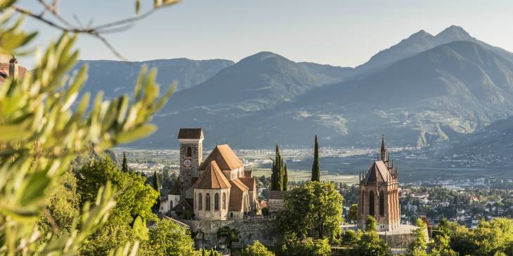Tip in Zuid-Tirol: Scena en de omgeving van Merano