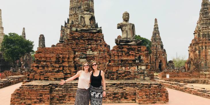 Wat Chaiwatthanaram in Ayutthaya.