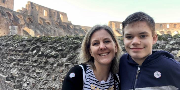 When in Rome met kinderen