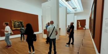 Nederland Amsterdam Rijksmuseum expositie Wendelijn vd Leest RonReizen zaal